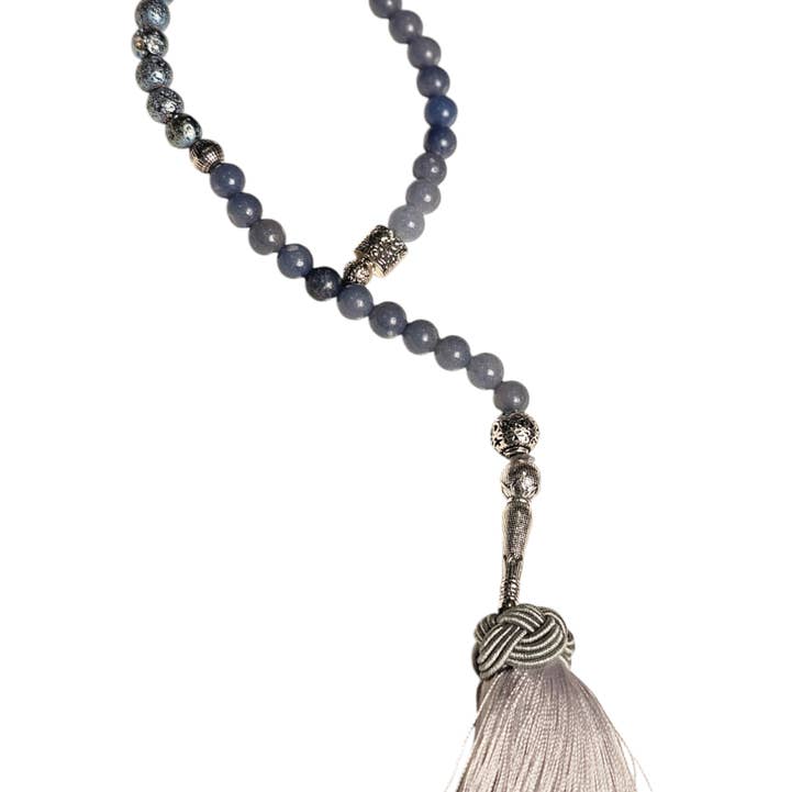 Je Ne Sais Quoi - Wholesale Prayer Beads Bracelet - Eternal Whispers Blue Chalcedony0