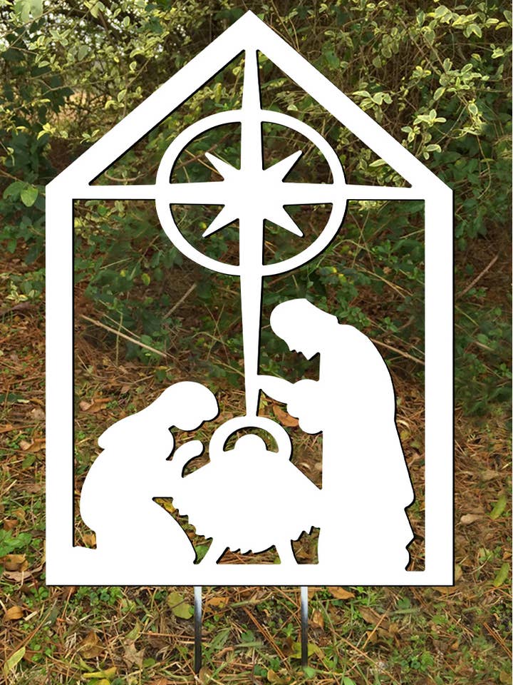 Paletto per presepe da 36 pollici per la vendita all'ingrosso da parte di Steel Southern Designs