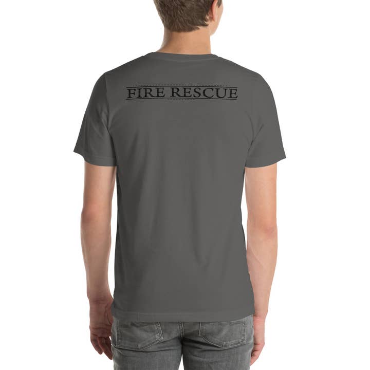 Fire Rescue Athletic Tee for wholesale by Black Helmet