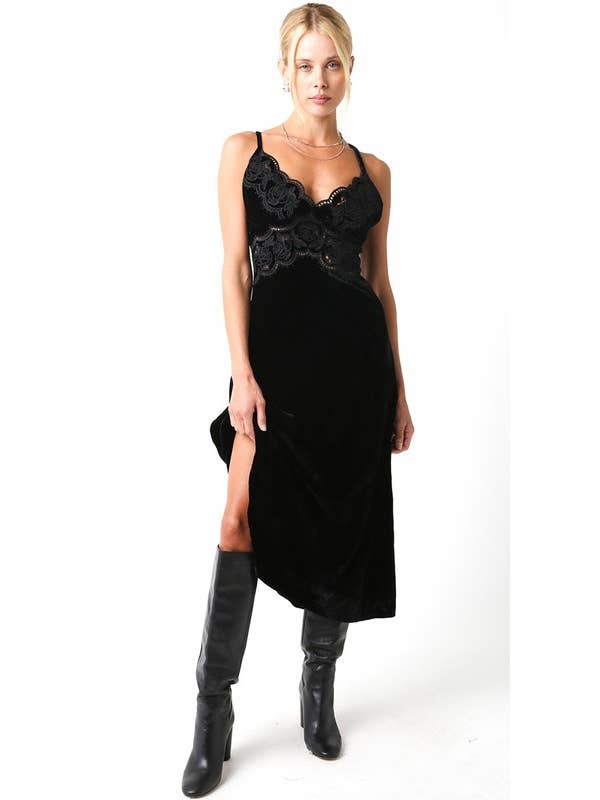 Black Audrey Dress for wholesale on Faire