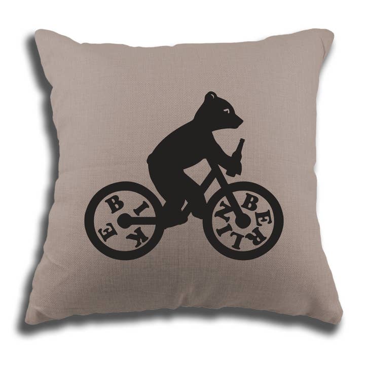 Berlin Bear Pillow Cover for wholesale by Meeplings | Handmade in Berlin