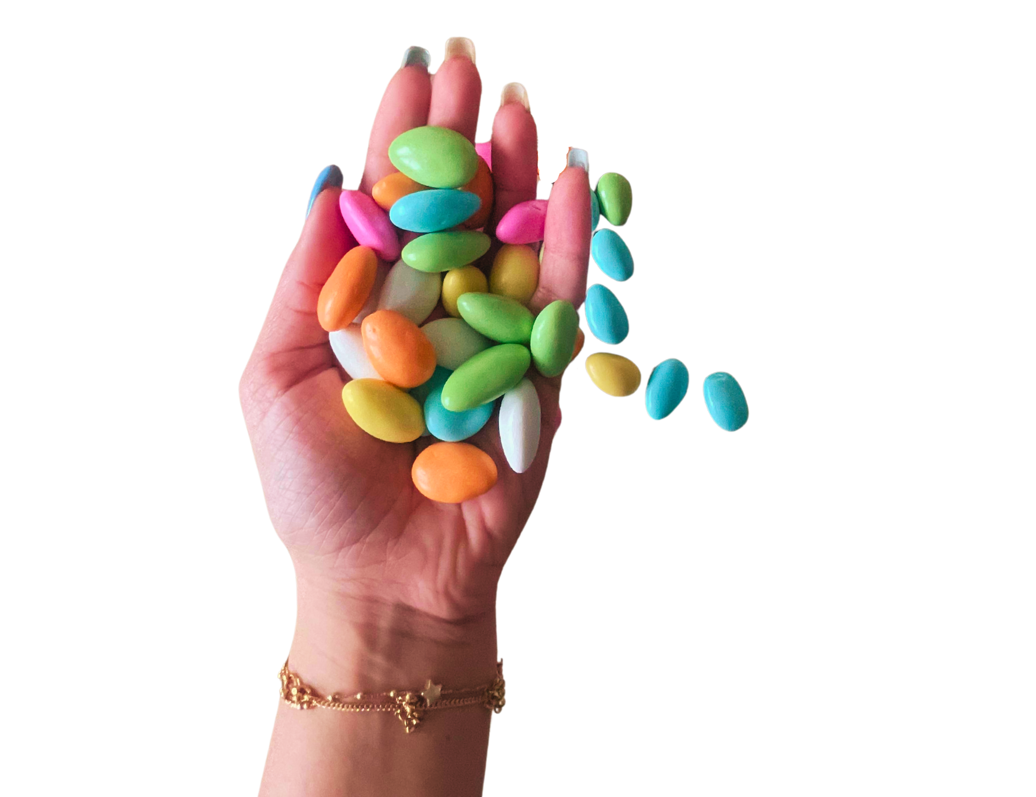 Firdos Market - Wholesale Chocolate Covered Sweets - Assorted Color Jordan Almonds3