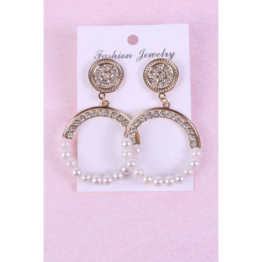 Princess Royal Long Dangle Earrings for wholesale by Amerikan Basics
