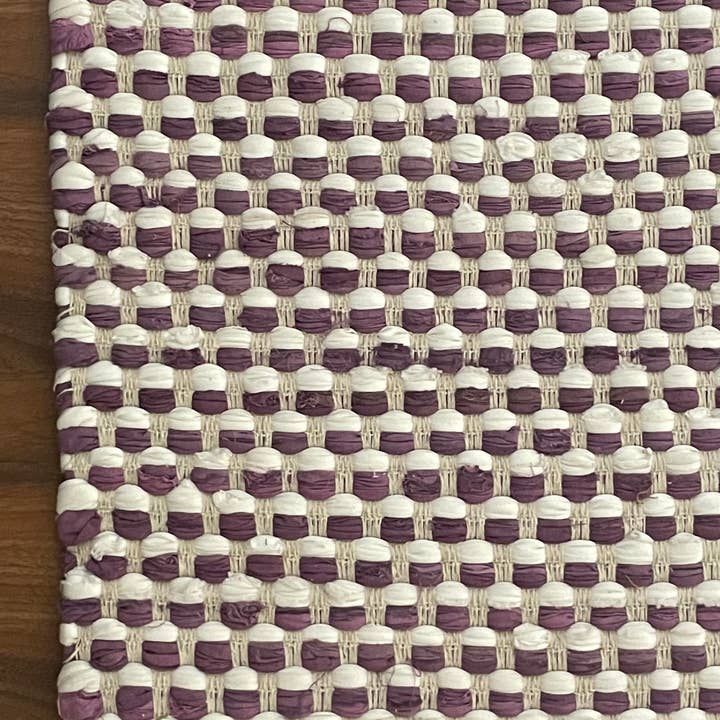 2 x 3 Ft. - Malee handgjord bomulls trasmatta för wholesale av Rugs Boutique