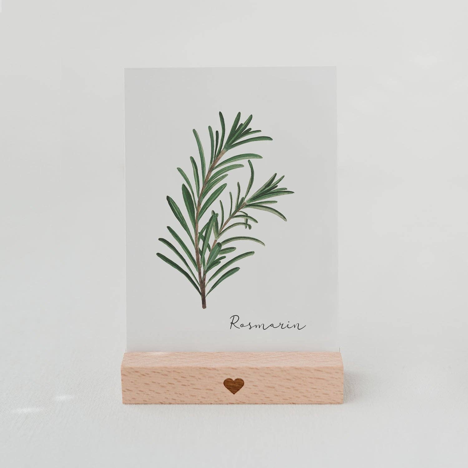 Eulenschnitt - Wholesale Everyday Greeting Card - herb menu rosemary (pack of 10)0
