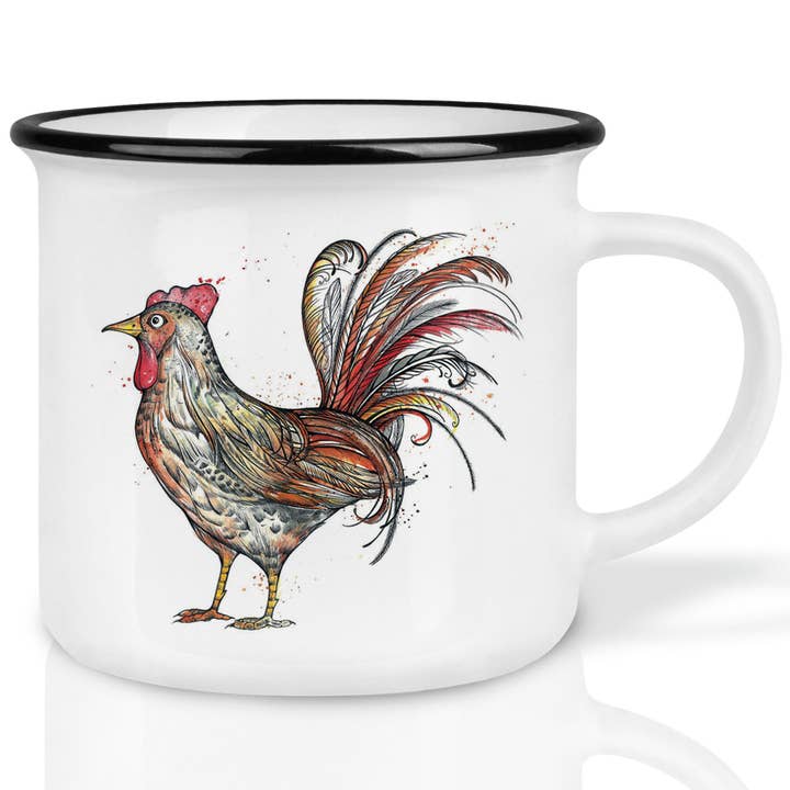 Ceramic mug — chicken for wholesale by LIGARTI
