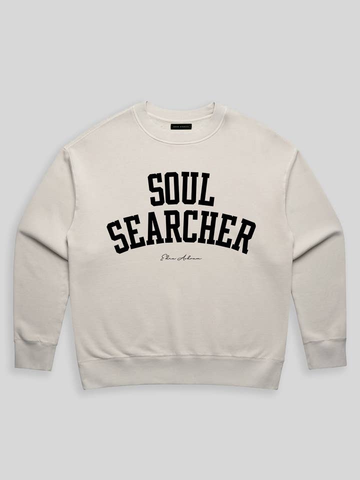 Soul Searcher Premium Faded Sweatshirt voor wholesale door Eden Ashram