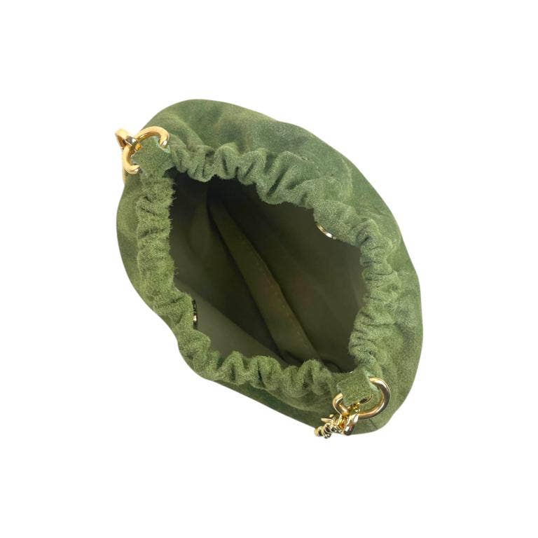 Chenson & Gorett - Wholesale Shoulder Bag - Women's - Bolso de cubo de ante de cuero genuino para mujer19