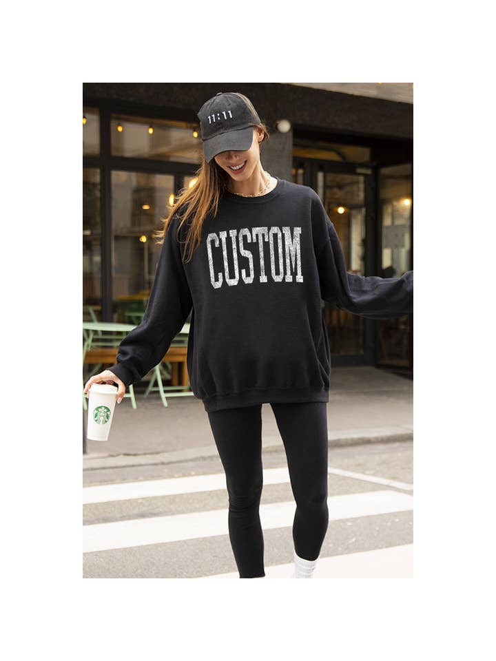 Illustrated Society - Wholesale Graphic Sweatshirt - Women's - CUSTOM STATE VINTAGE GRAPHIC SWEATSHIRTS