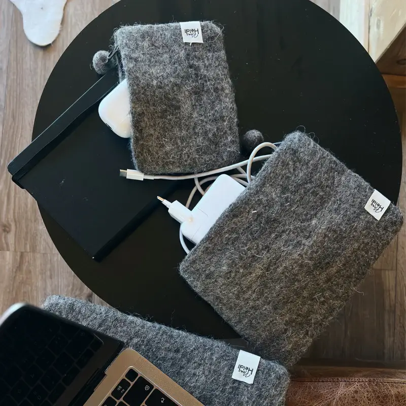 New Heidi - Wholesale Laptop/Tablet Case - Women's - Felt laptop sleeve – Elegant protection1