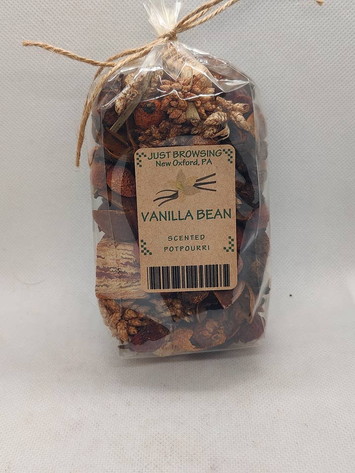 Scented Potpourri with Rosehips - Vanilla Bean for wholesale by Just Browsing, LLC