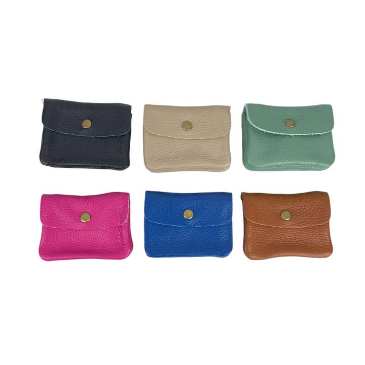 Chenson & Gorett - Wholesale Coin Purse - Women's - Italian leather wallet with 3 compartments. Promo Fav