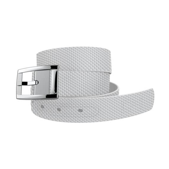 Golf Dimples Belt with Silver Chrome Buckle Combo for wholesale by C4 Belts & Accessories