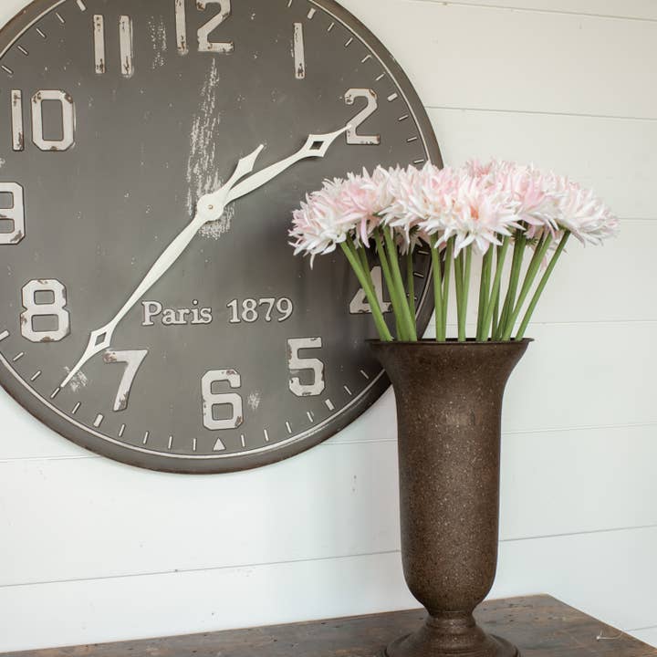 Ragon House - Wholesale Artificial Flowers - 22" SOFT PINK GERBERA DAISY STEM