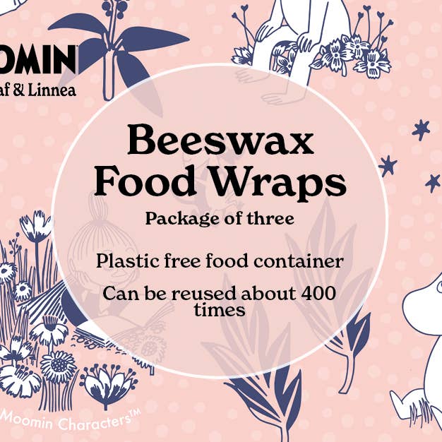 Gustaf och Linnea - Wholesale Retailer Display - Paper & Novelty - Display card Moomin by G&L Beeswax Wraps0