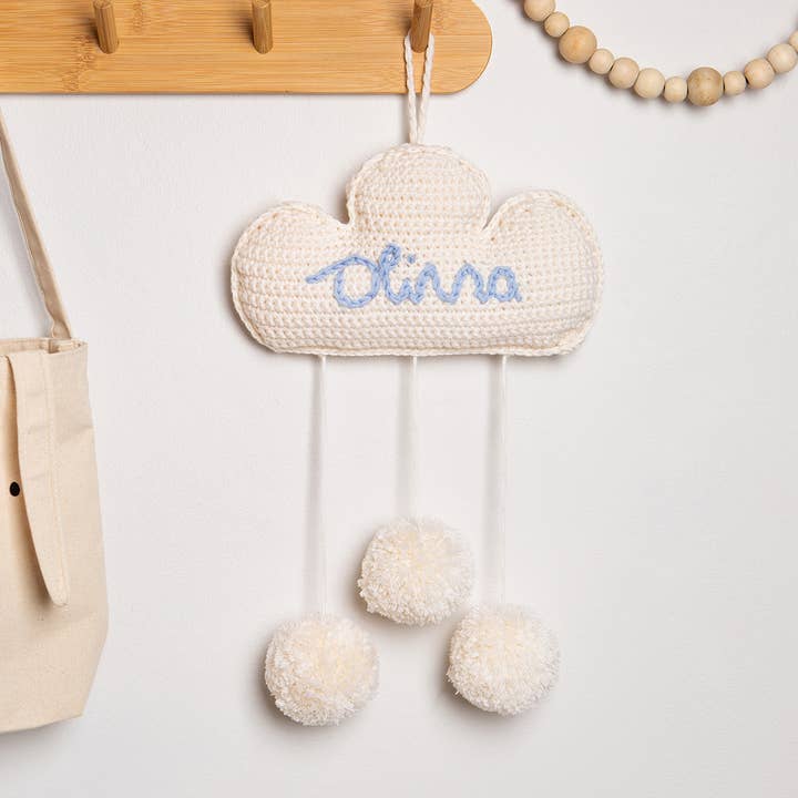 Wool Couture Company - Vente Kit de bricolage - Kit de crochet personnalisé Cloud Hanger Easy Crochet0