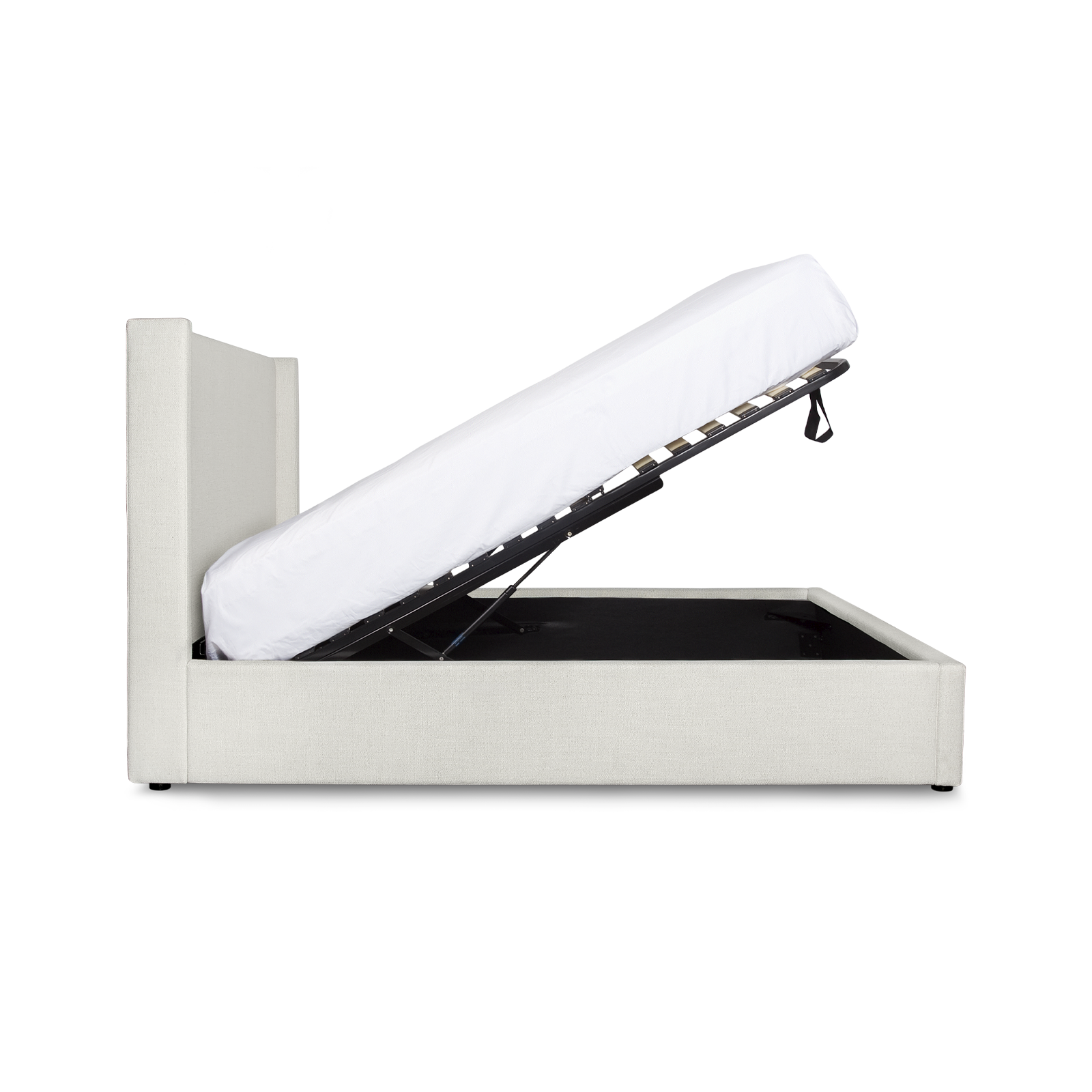 Style In Form - Vente Lit - Lit de rangement Josie Queen - Crème0