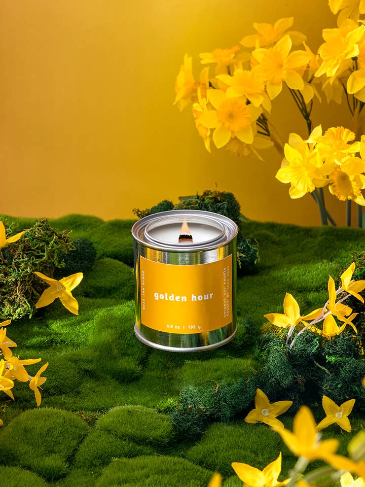 Golden Hour | Candela in cera di cocco e soia per la vendita all'ingrosso da parte di Mala the Brand