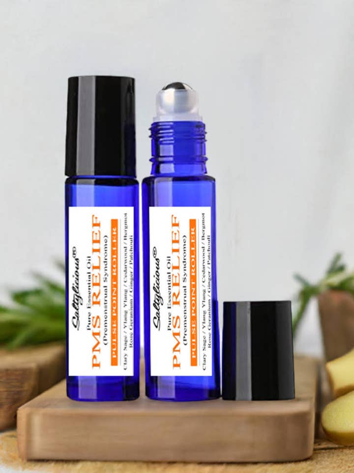 PMS Elixir Pulse Point Roller with Magnesium for wholesale by Naturally Pure Aromas