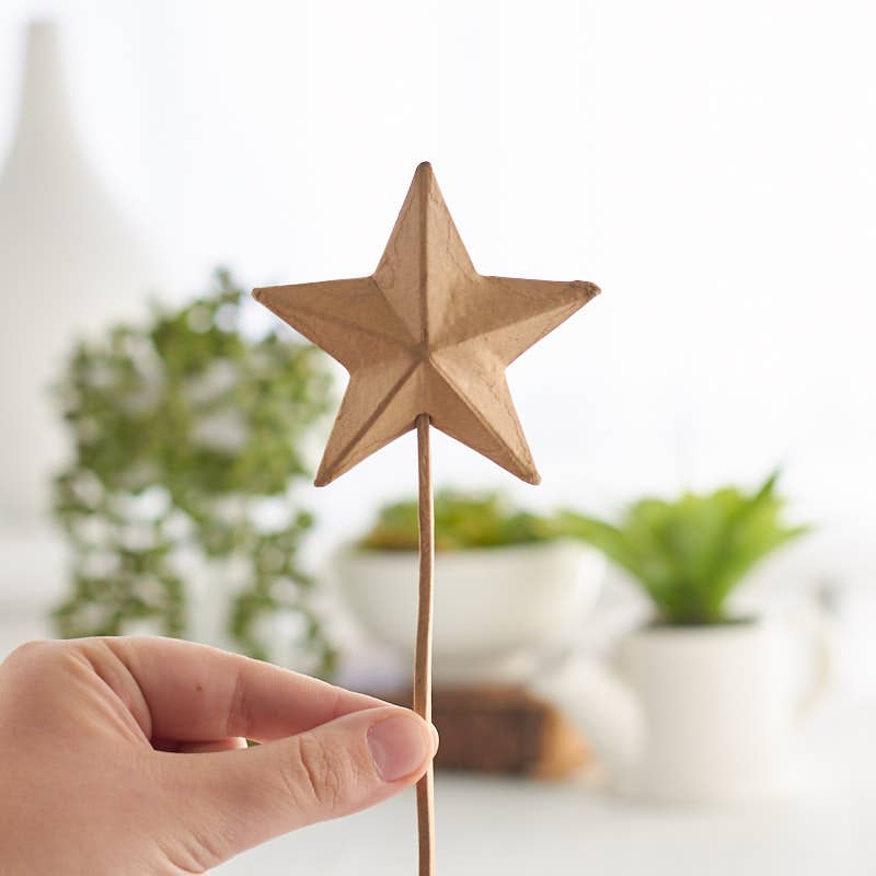 Factory Direct Craft - Wholesale Craft Supplies - Paper Mache Star Wand for Crafts, Costumes, and Decorations5