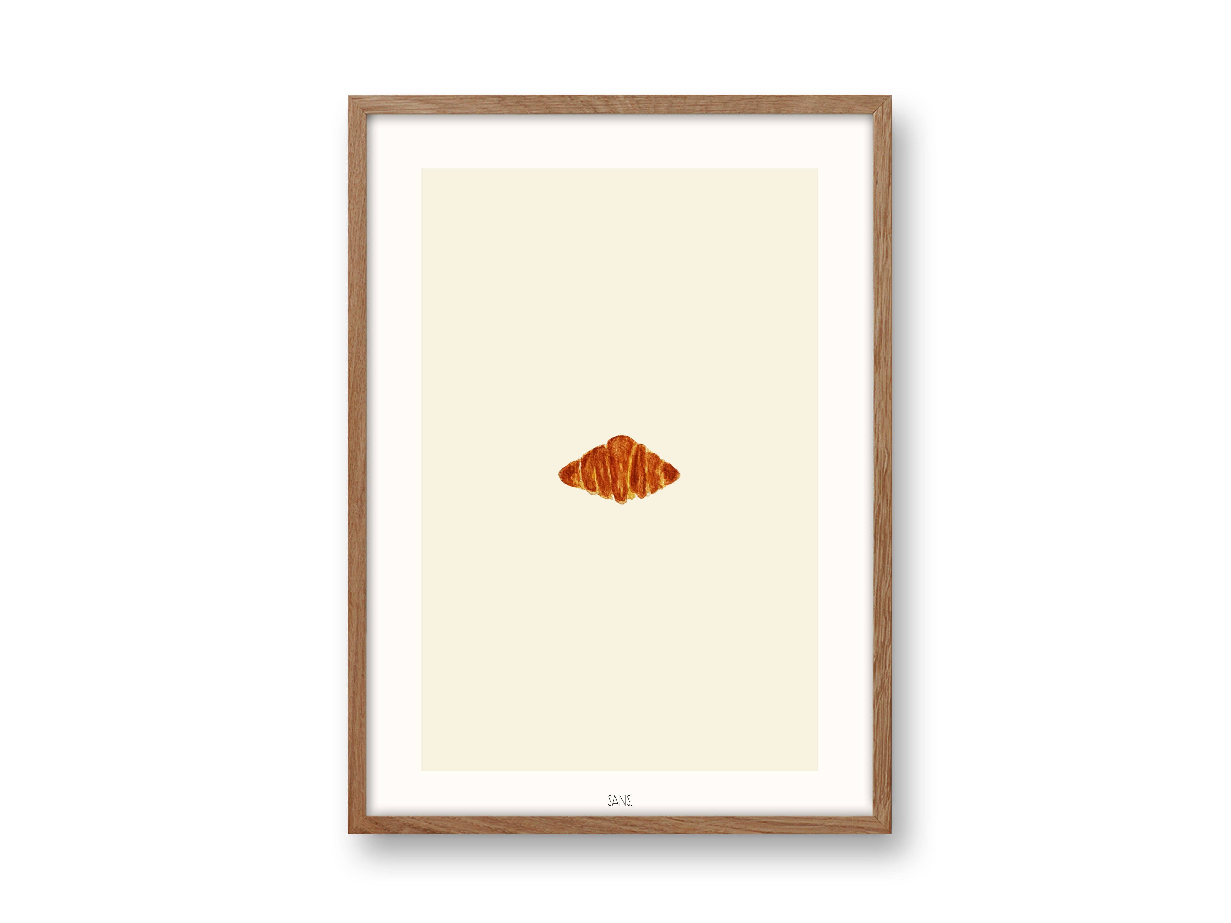 SANS.design - Vente Affiche d'art - Croissant | Impression d'art4