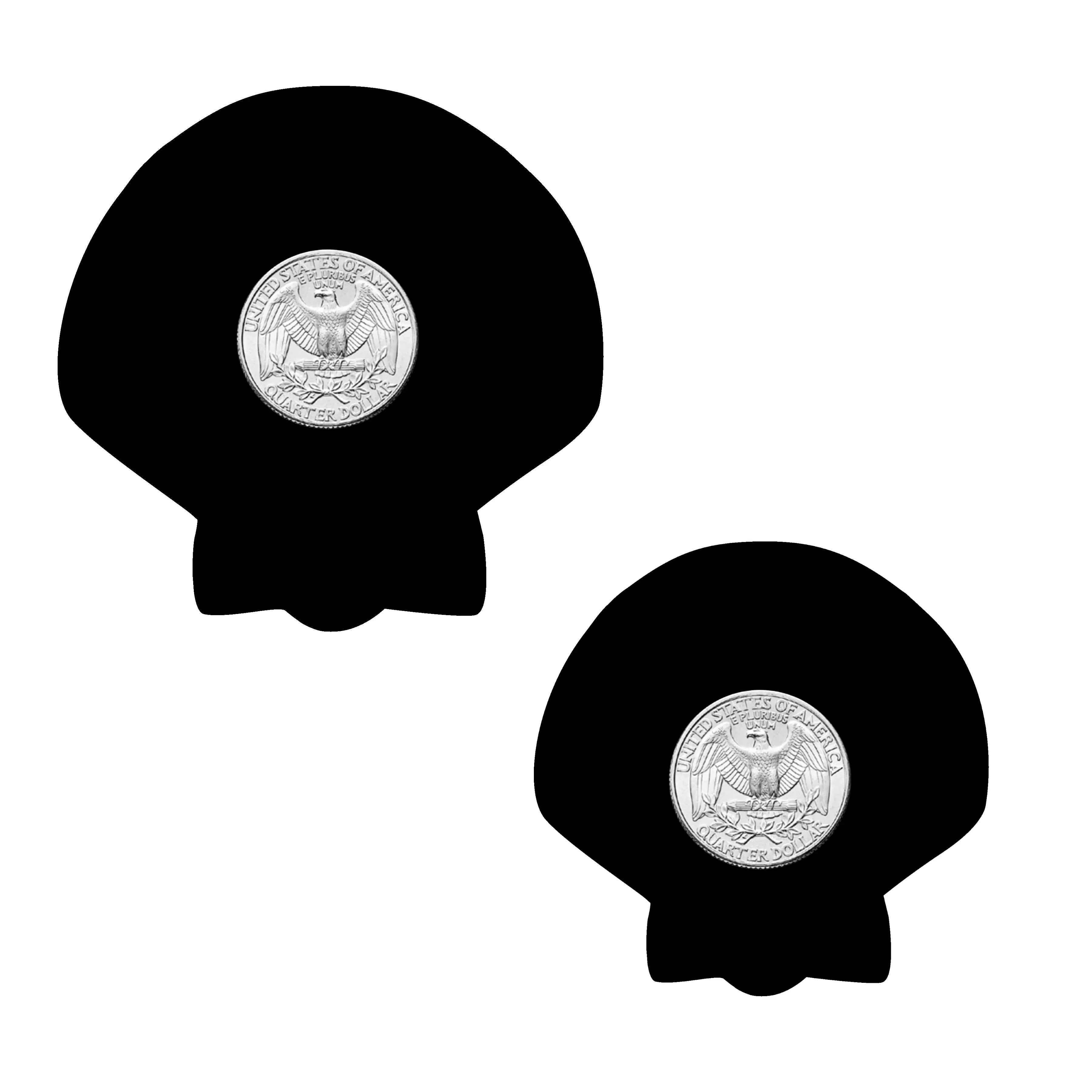 Niptees – Engroshandel Brystvortepads - Dame – Rainbow Seashell Brystvortebetræk9