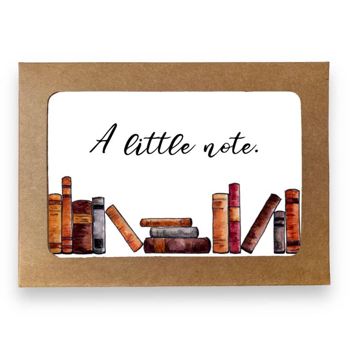 Reservar Cartões Boxed Note, Uma Pequena Nota | Só Porque por atacado de Whimsicals Paperie