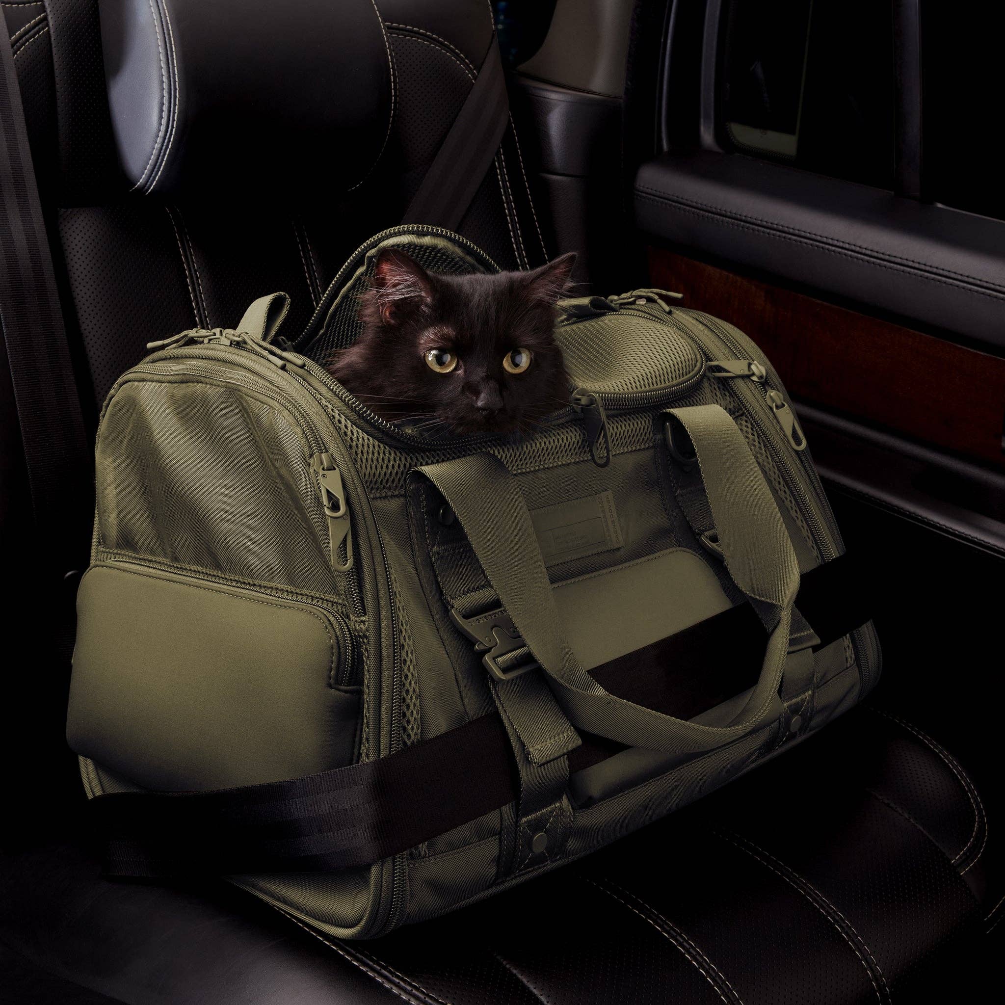 Dagne Dover - Wholesale Pet Carrier - Cat/Dog - Kyoto Pet Carrier in Dark Moss, Large6