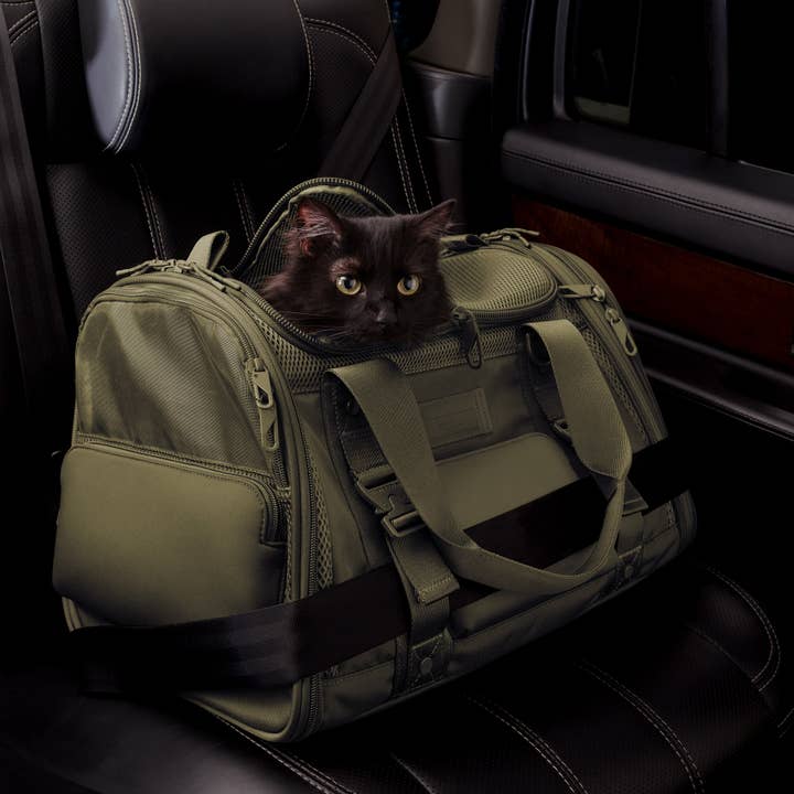 Dagne Dover - Wholesale Pet Carrier - Cat/Dog - Kyoto Pet Carrier in Dark Moss, Large6