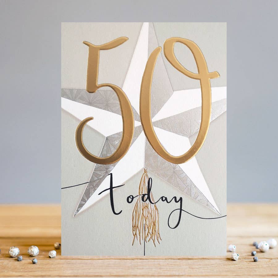 Louise Tiler – wholesale Birthday card – Age 50 Birthday  Card |

Milestone Age Card | Birthday Card2