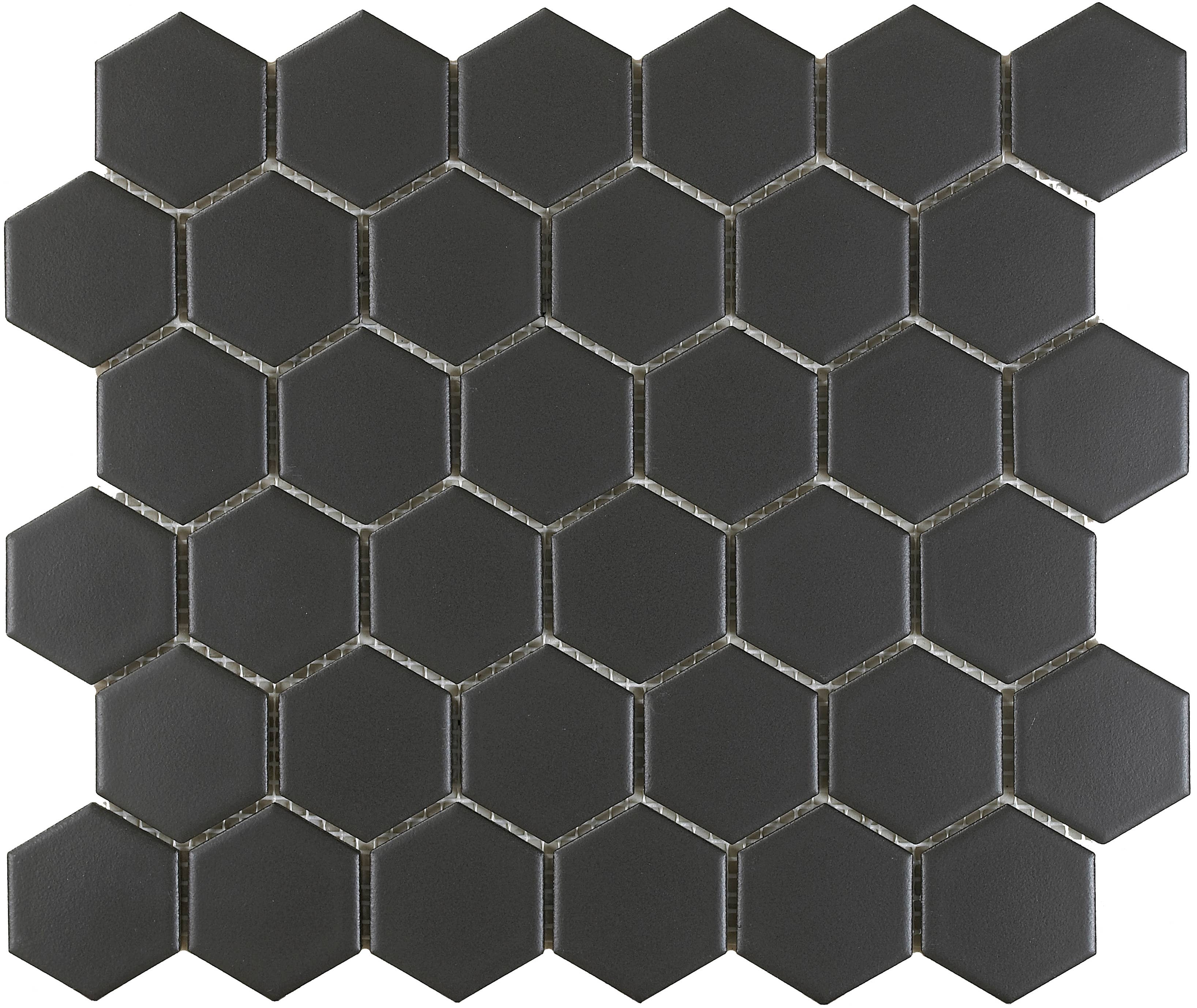 Thomas Avenue Ceramics - Wholesale Wall Tile - 2"x2" Porcelain Hexagon Mosaic Floor and Wall Tile0