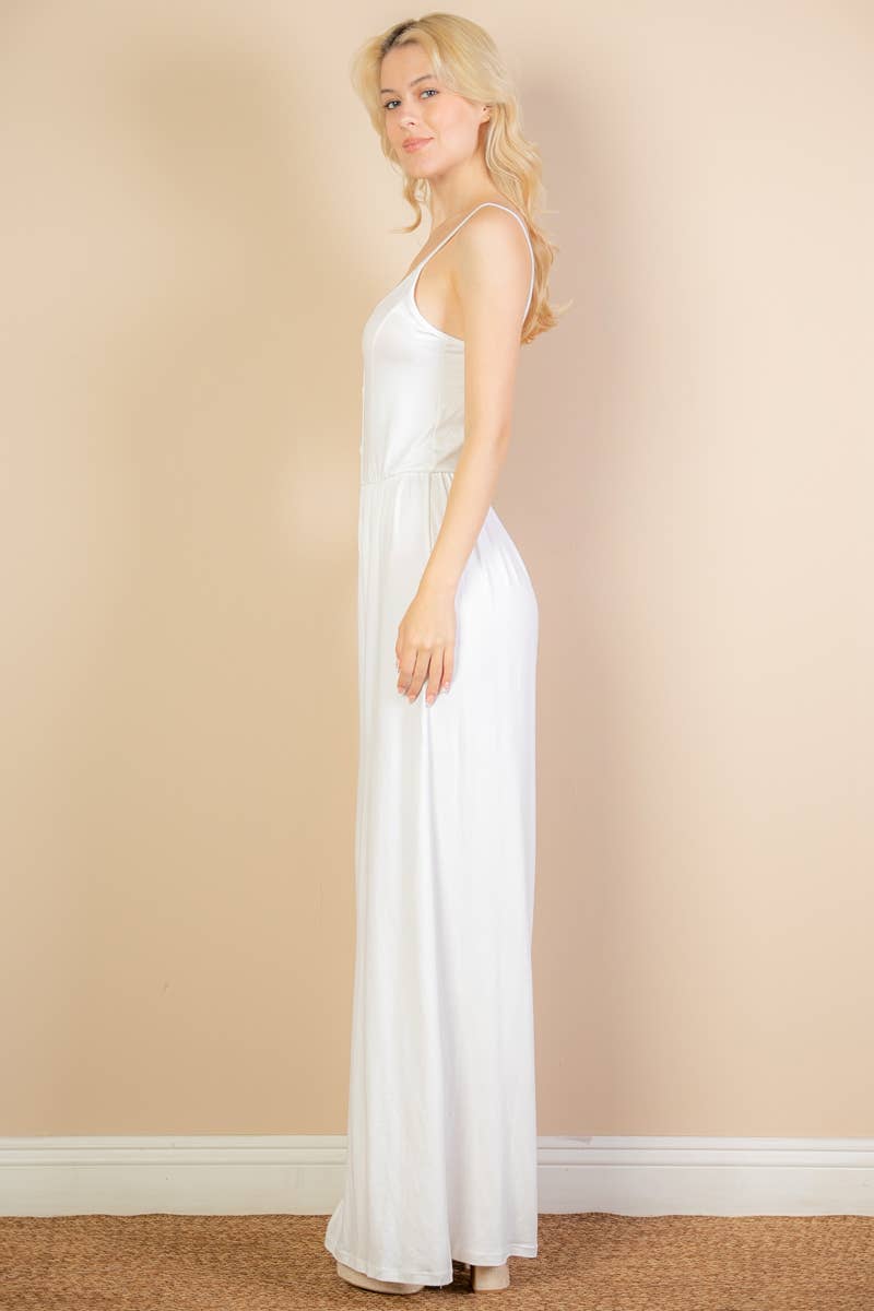 CAPELLA APPAREL - Wholesale Jumpsuit - Women's - Button Front Wide Leg Jumpsuit21