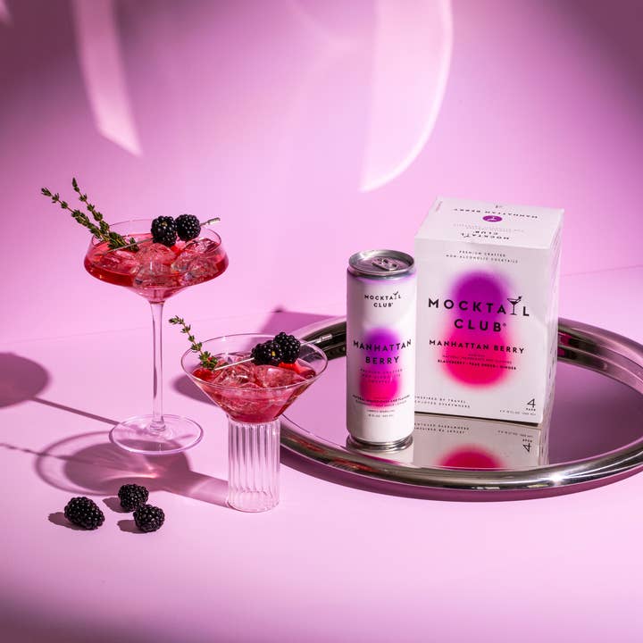 Mocktail Club - Wholesale Non-Alcoholic Aperitif/Mocktail - Manhattan Berry4