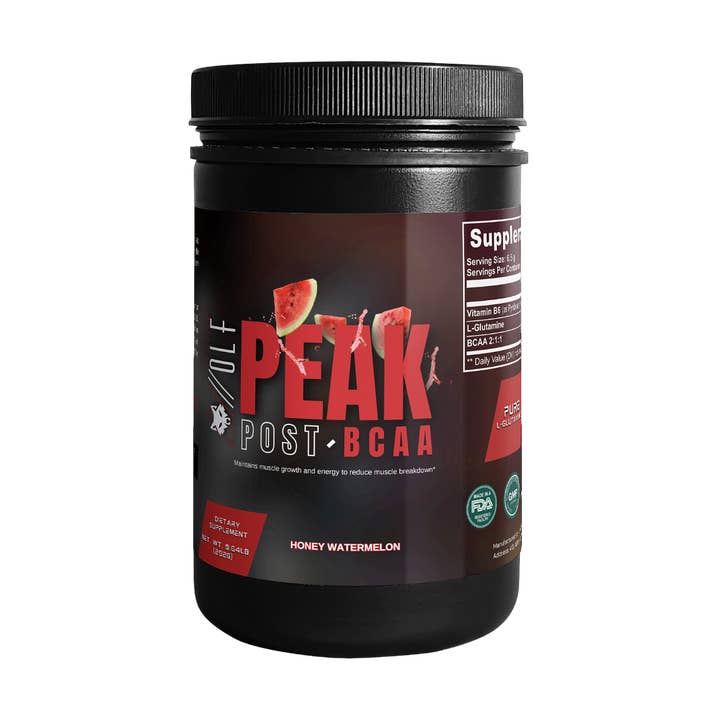 PEAK Post-Workout BCAA 2:1:1 for wholesale by WOLF by Logan