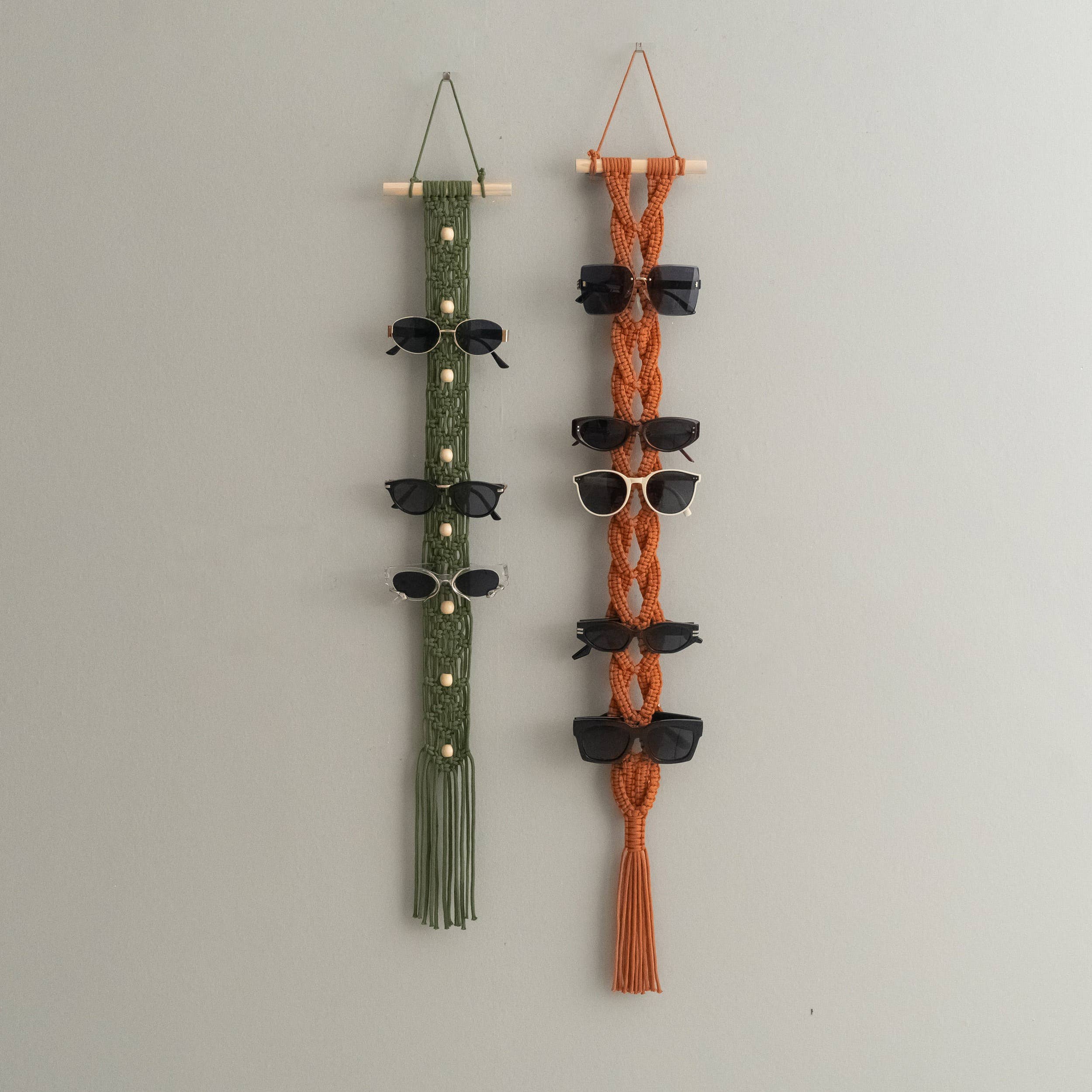 HeartCrafted - Wholesale Sunglasses/Eyeglasses Strap - Unisex - Macrame Sunglasses Holder Wall Hanging I9615