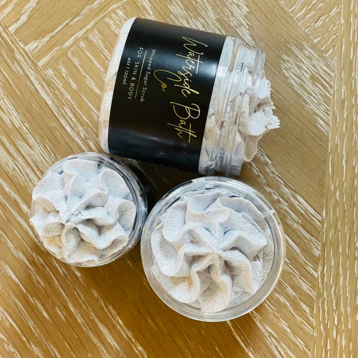 Waterside Bath Co - Vente Gommage/exfoliant pour le corps - Gommage au sucre fouetté à la lavande française2