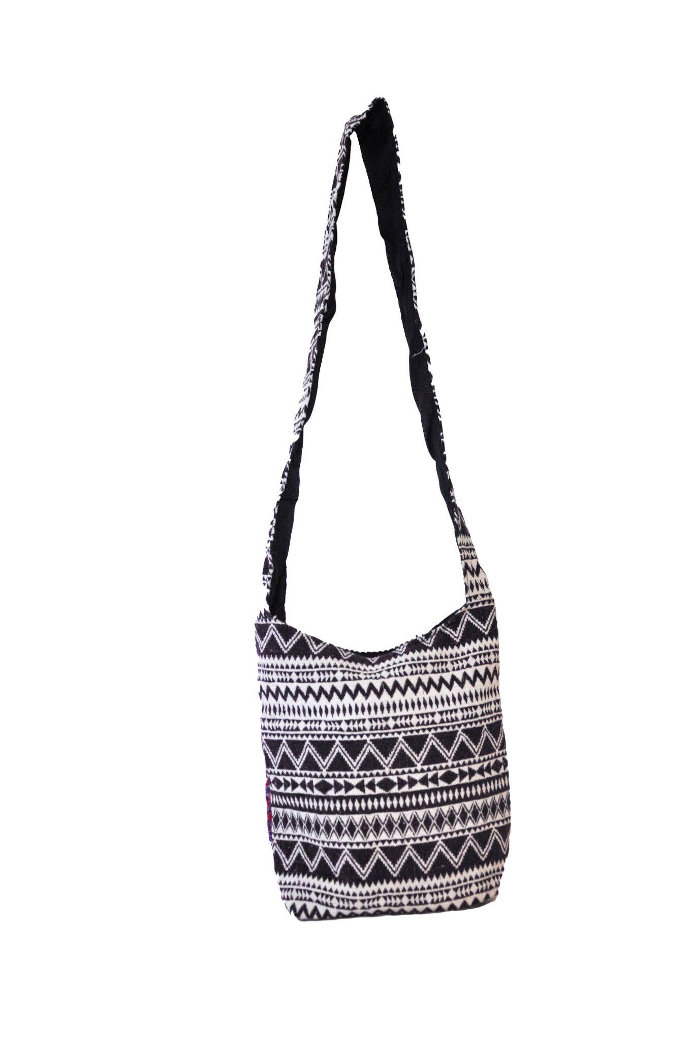 Zumki - Wholesale Crossbody Bag - Women's - Holly Cotton Kantha Stitch Crossbody6