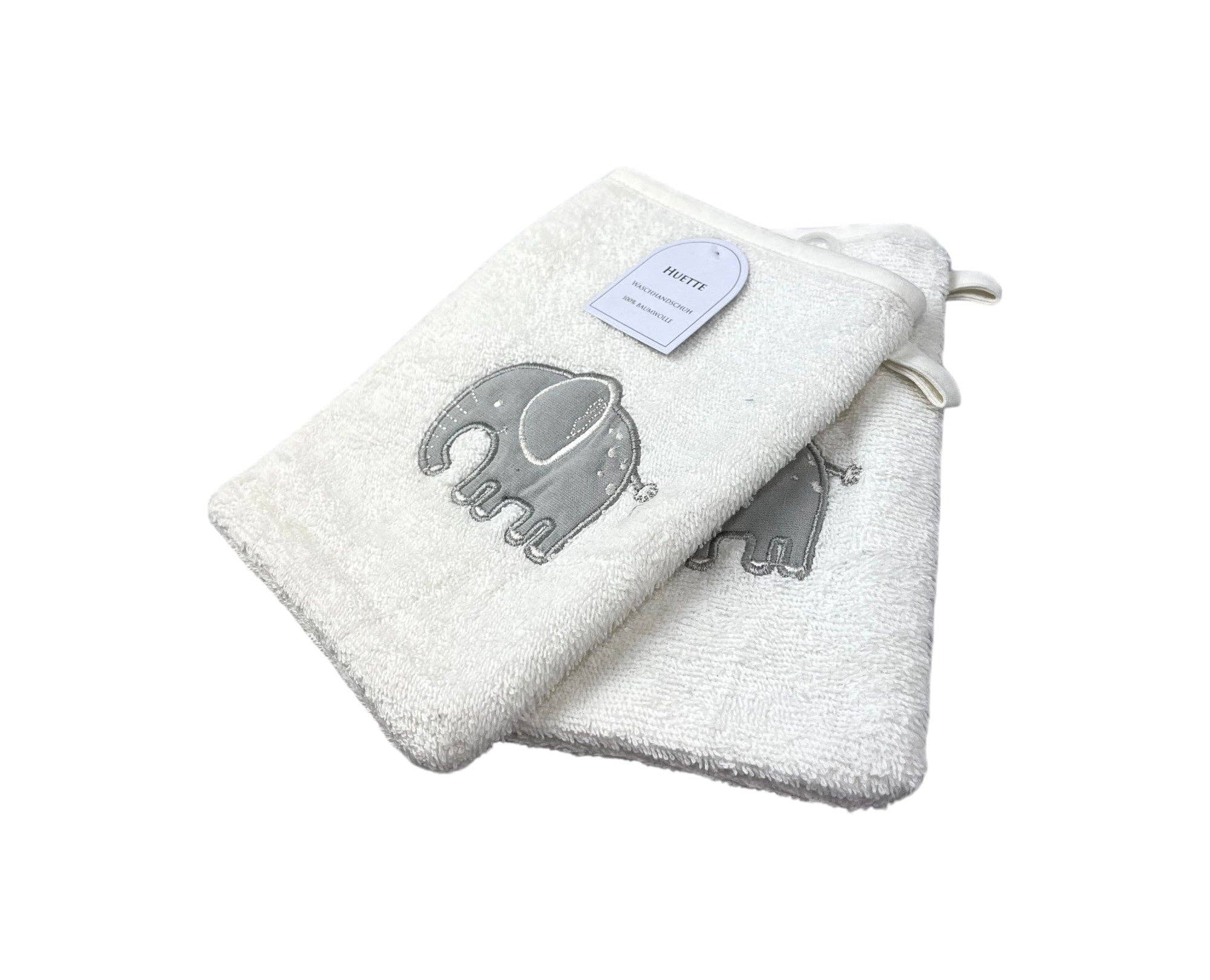 VewoTex - Wholesale Wash Cloth - Kids & Baby - 2-pack baby wash mitts » Set of 2 children's washcloths terry » 21 x 15 cm pure cotton » wash mitts2