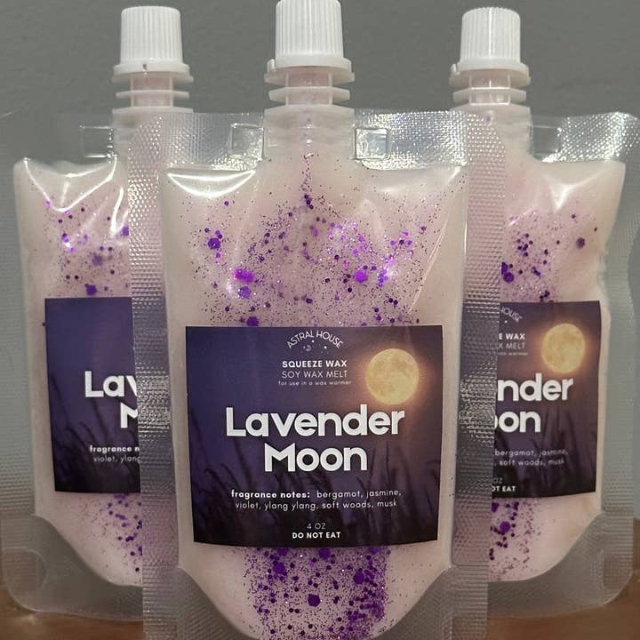 'Lavender Moon' Squeezable Wax Melt for wholesale by Astral House Aromas