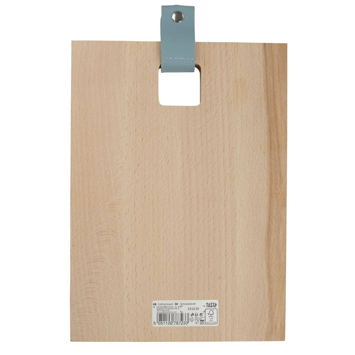 Zenker - Wholesale Cutting Board - Rectangular wooden cutting board 25 x 18 cm Tasty Green6