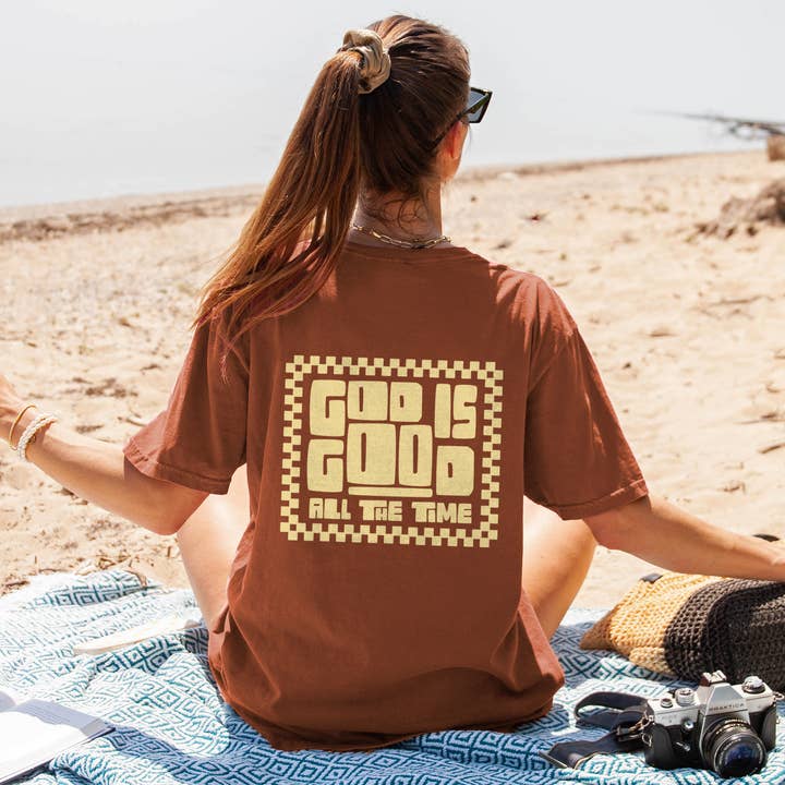 God Is Good Tee for wholesale by GLO- God's Love Overcomes