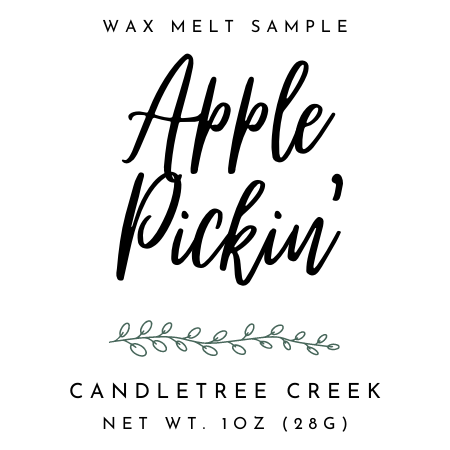 Candletree Creek - Vendita all'ingrosso Cialde di cera - Fusione di cera Apple Pickin' 1 oz1