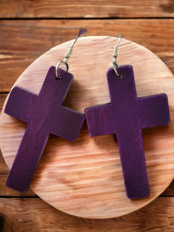 Brincos A Cruz Faz uma Declaração por atacado de The Bling Barn