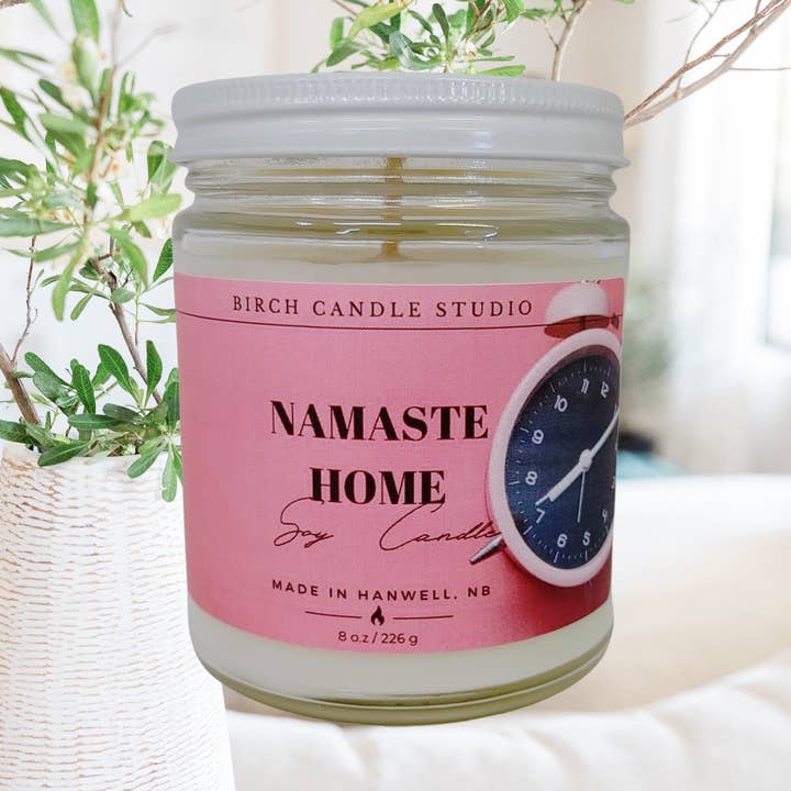 Namaste Home (Willow Blossom & Lotus) for wholesale by Birch Candle Studio