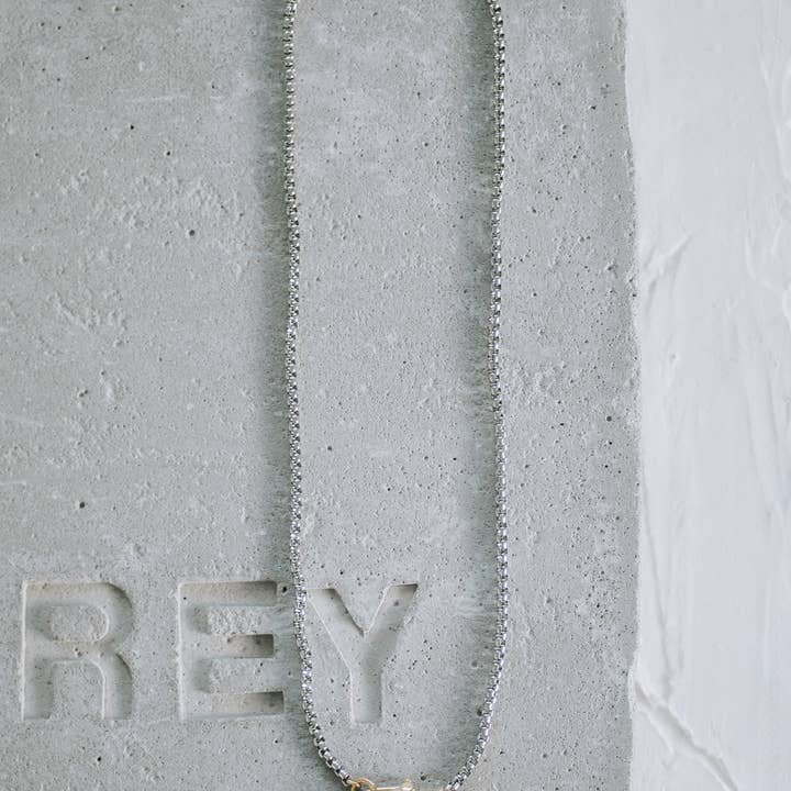 Reva Grey - Wholesale Link & Chain Necklace - Wesley Necklace