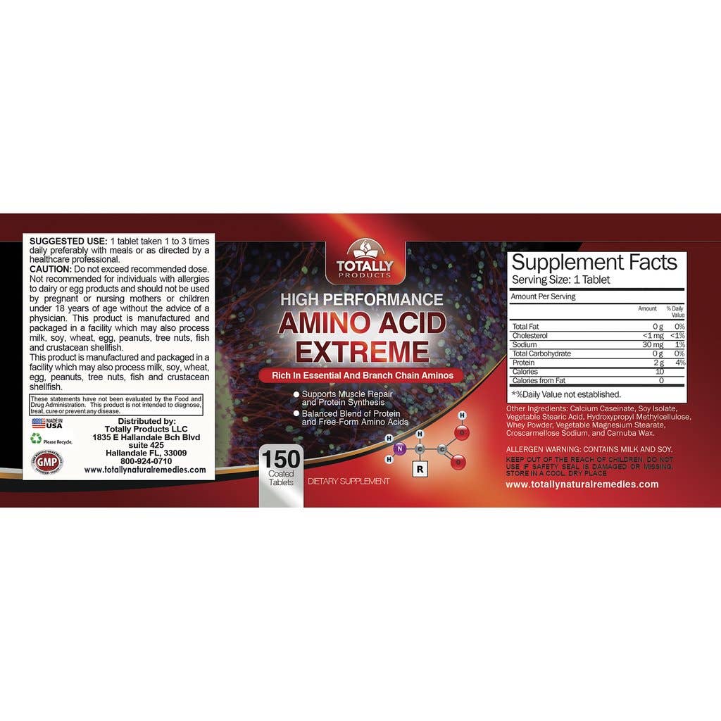 Totally Products - Wholesale Oral Supplement/Vitamin - L-Glutamine and Amino Acid Extreme Combo pack2