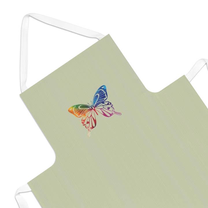 Vit Caen Envy | Prideförkläde för wholesale på Faire