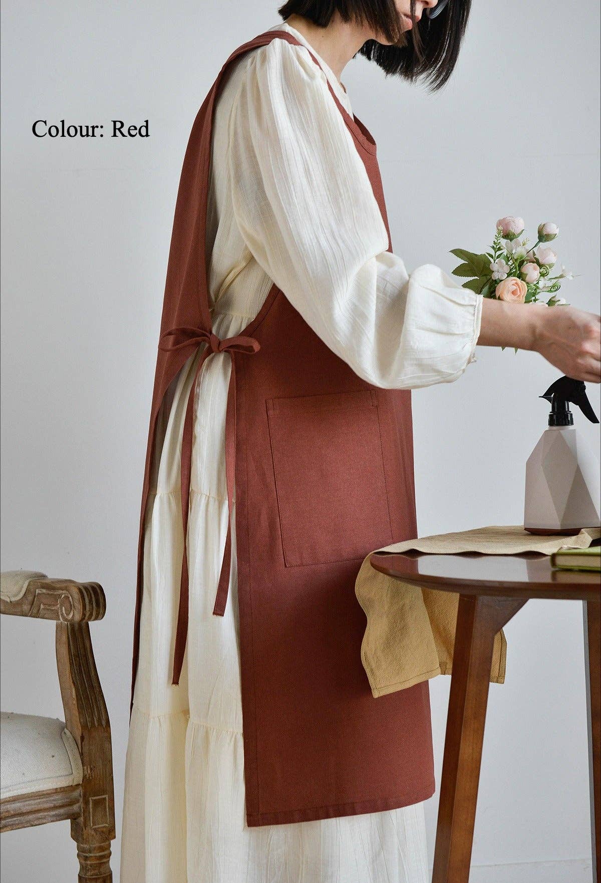 Gohobi （We cover U.S. import duties） - Wholesale Apron - Gohobi Japanese Style Waterproof Cotton Apron0