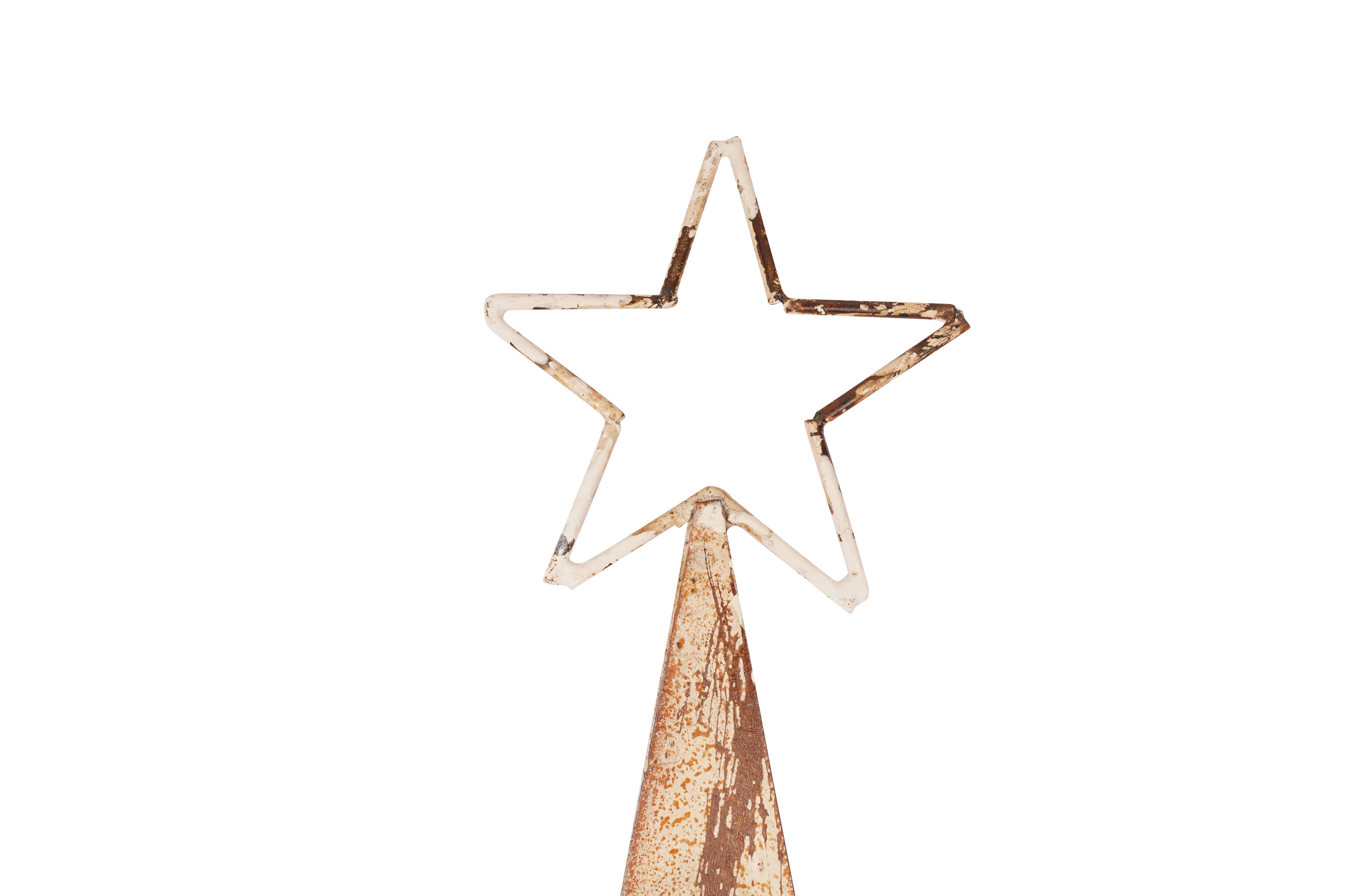 My Amigos Imports - Venta al por mayor Decoración navideña - Árboles de Navidad de metal estilo granja - Decoración del hogar - Tres tamaños16