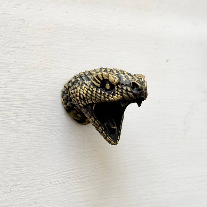 G7T6 - Wholesale Knob/Pull - Snake Serpent Cabinet Door Knobs, Gothic Door Handles Pulls4